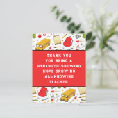 先生感謝 サンキューカード (スタンド正面)