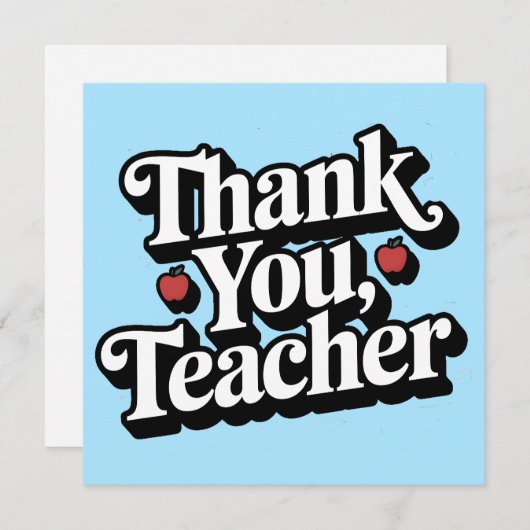 先生感謝 シーズンカード (正面/裏面)