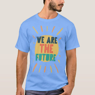 先生我々は未来のレトロ新学期St Tシャツ