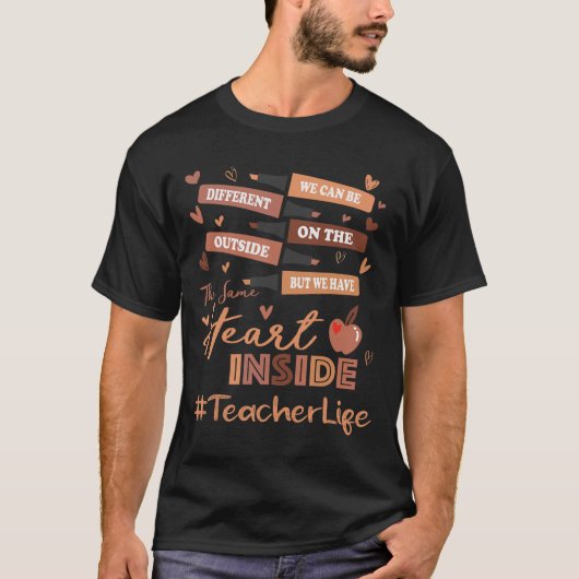 先生我々は黒い歴史違う月になることができる Tシャツ (正面)