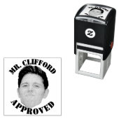 先生承認カスタム顔ラバーのおもしろい作成 セルフインキングスタンプ (インサイチュ)