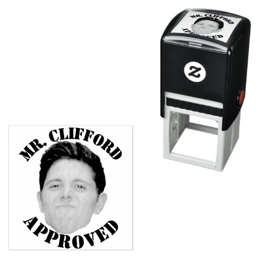 先生承認カスタム顔ラバーのおもしろい作成 セルフインキングスタンプ (インサイチュ)