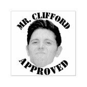 先生承認カスタム顔ラバーのおもしろい作成 セルフインキングスタンプ (デザイン)