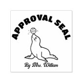 先生承認シール セルフインキングスタンプ (デザイン)
