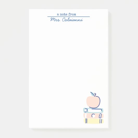先生投稿ノート ポストイット (正面)