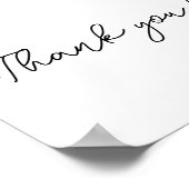 先生指紋手描きツリー救済「私たち成長! ポスター (角)