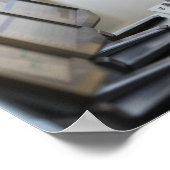 先生救済のコンピューター研究室の学生 ポスター (角)