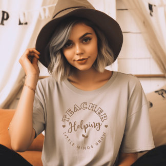 先生救済Tシャツの心が育つ Tシャツ