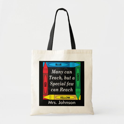 先生教えのカスタマイズ トートバッグ (正面)