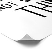 先生教えの子供が考え何をして考えいないか ポスター (角)