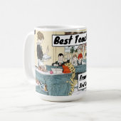 先生教えの1923年教室での学生 コーヒーマグカップ (正面左)