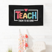 先生教えは優しい新学期 横断幕 (インサイチュ)