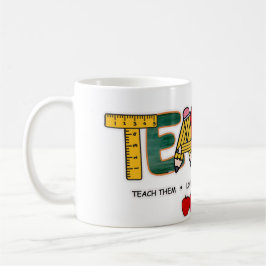 先生教えは、彼らを愛し、彼らが成長するのを見る コーヒーマグカップ