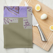 先生教えよ俺が芸術を望最高のむ! キッチンタオル (四つ折り)