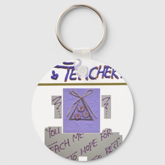 先生教えよ俺が芸術を望最高のむ! キーホルダー (正面)