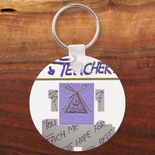 先生教えよ俺が芸術を望最高のむ! キーホルダー (正面)