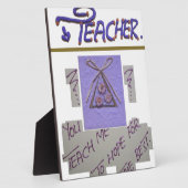 先生教えよ俺が芸術を望最高のむ! フォトプラーク (側面)