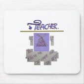 先生教えよ俺が芸術を望最高のむ! マウスパッド (正面)