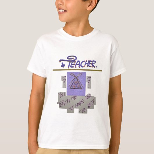 先生教えよ俺が芸術を望最高のむ! Tシャツ (正面)