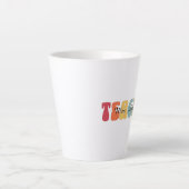 先生教えレトロおもしろい カフェラテマグ (正面)