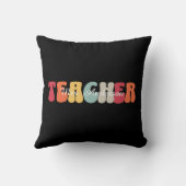 先生教えレトロおもしろい クッション (裏面)