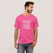 先生教え教えズの学生 Tシャツ (正面フル)