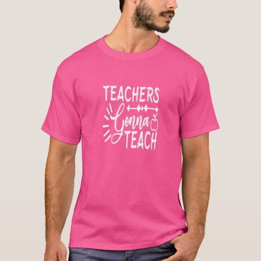 先生教え教えズの学生 Tシャツ (正面)