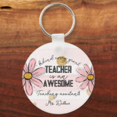 先生教え補助デイジーTA キーホルダー (裏面)
