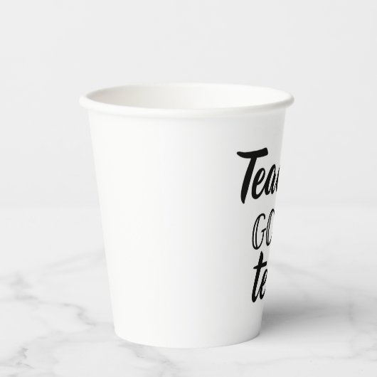 先生教え2 紙コップ (正面)