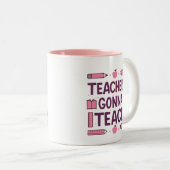 先生教え ツートーンマグカップ (正面右)