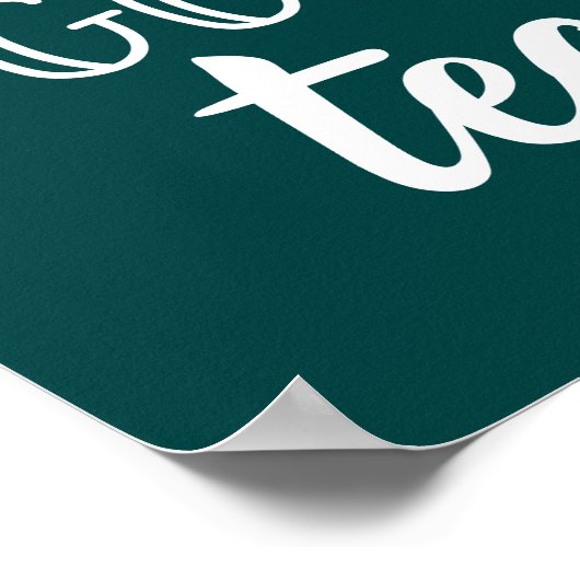 先生教え ポスター (角)