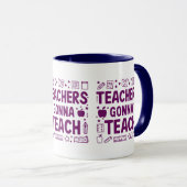 先生教え マグカップ (正面右)