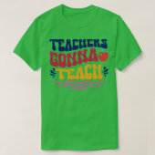 先生教え Tシャツ (デザイン正面)