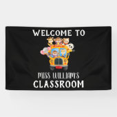 先生教室へようこそ 横断幕 (横)