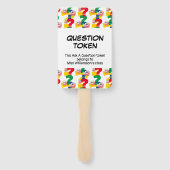 先生教室頼管理QUESTIONトークン ハンドファン (裏面)