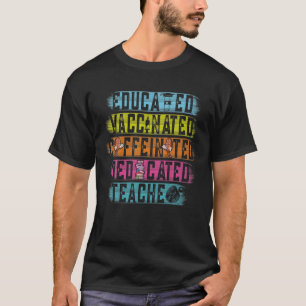先生教育カフェイン接種専用 Tシャツ