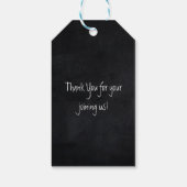 先生教育カルクボード卒業 ギフトタグ (裏面)