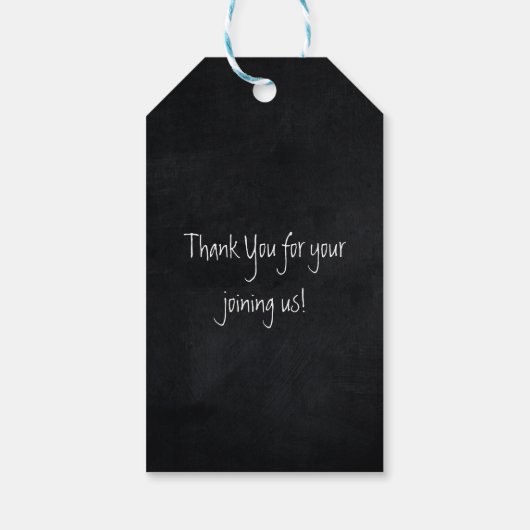 先生教育カルクボード卒業 ギフトタグ (裏面)