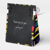 先生教育用の黒板卒業テント フェイバーボックス (裏面サイド)