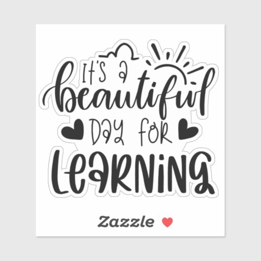 先生教育者の美しい学日 シール (シート)