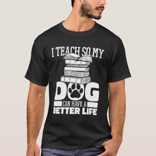 先生教育者教え学校教育 Tシャツ (正面)