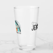 先生文字デザイン タンブラーグラス (左)