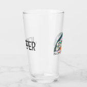 先生文字デザイン タンブラーグラス (右)