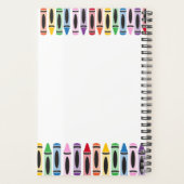 先生新学期カウトカラークレヨン プランナー手帳 (裏面)