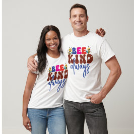 先生新学期シャツ | Bee Kind Tシャツ