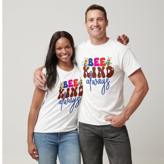 先生新学期シャツ | Bee Kind Tシャツ