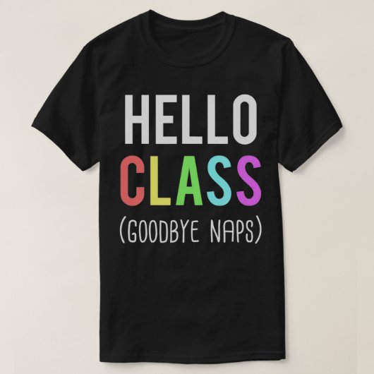 先生新学期デザインO日目 Tシャツ (デザイン正面)