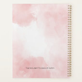 先生新学期プランナー プランナー手帳 (裏面)