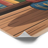 先生新学期ポスター、 ポスター (角)