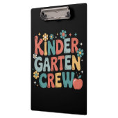 先生新学期幼稚園 クリップボード (左)